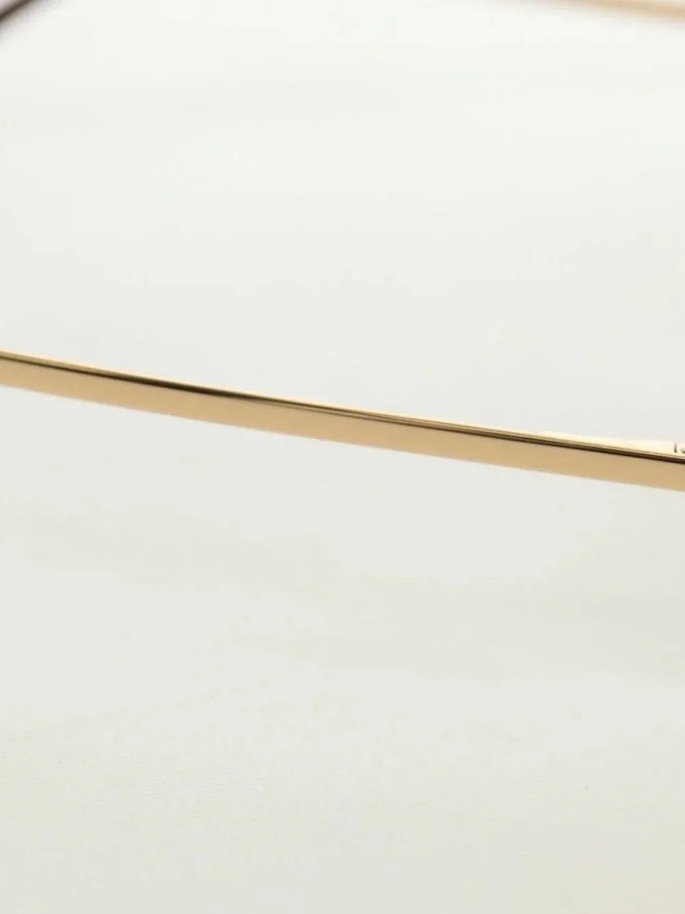 CHANEL Sunglasses Metal Gold CC Auth yk20538M